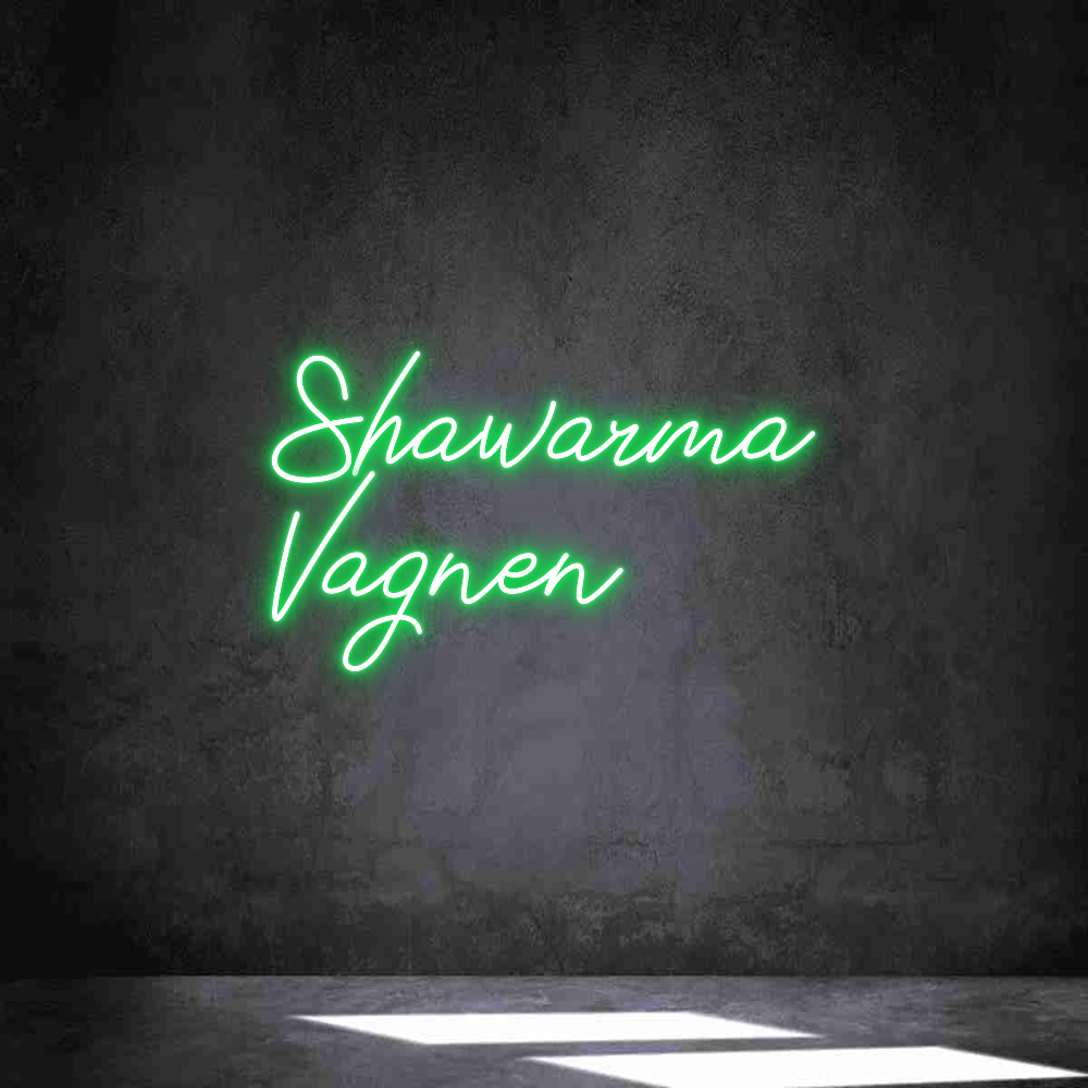 Anpassad neon: Shawarma 
Va...