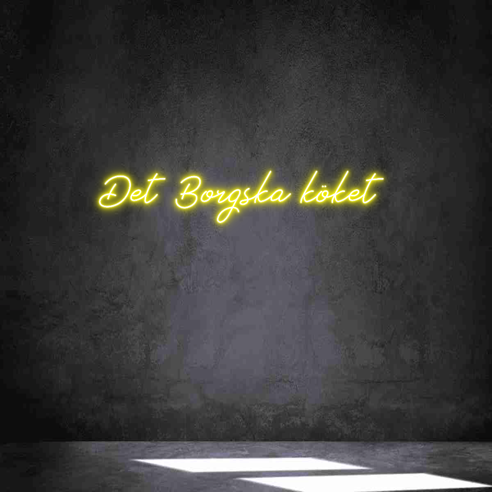 Anpassad neon: Det Borgska k...