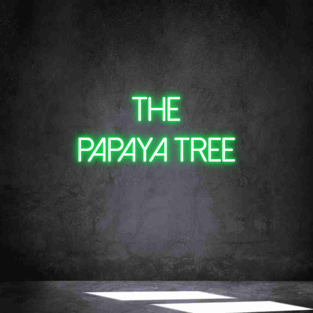 Anpassad neon: The
Papaya T...