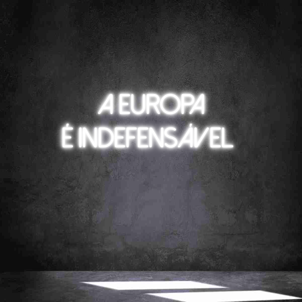 Anpassad neon: A Europa
É i...