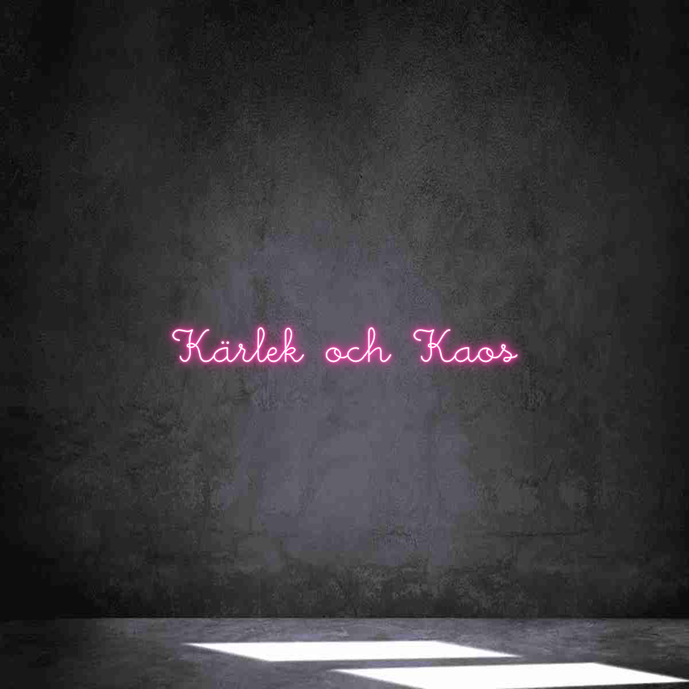Anpassad neon: Kärlek och Ka...