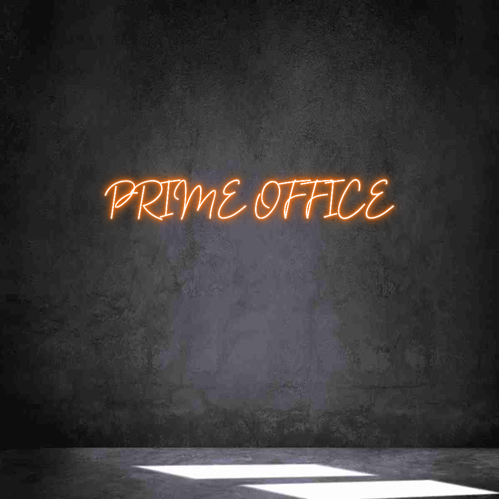 Anpassad neon: PRIME OFFICE