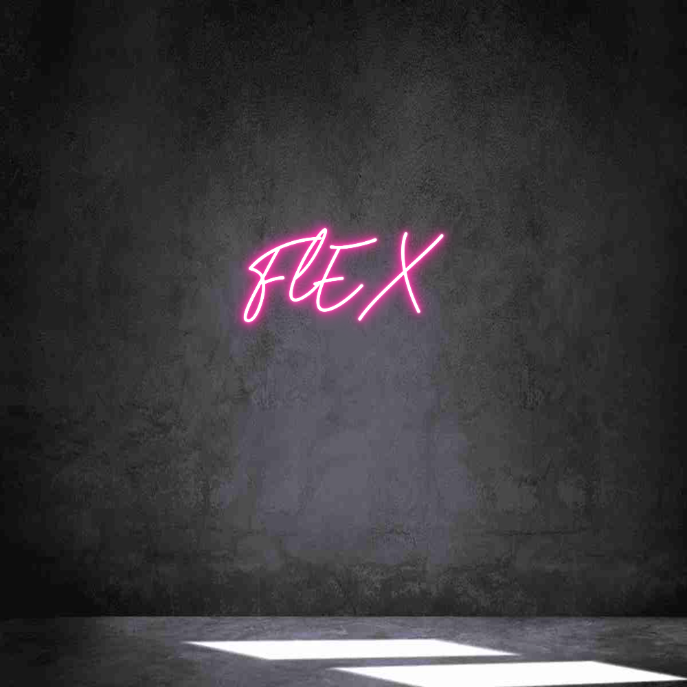 Anpassad neon: FlEX