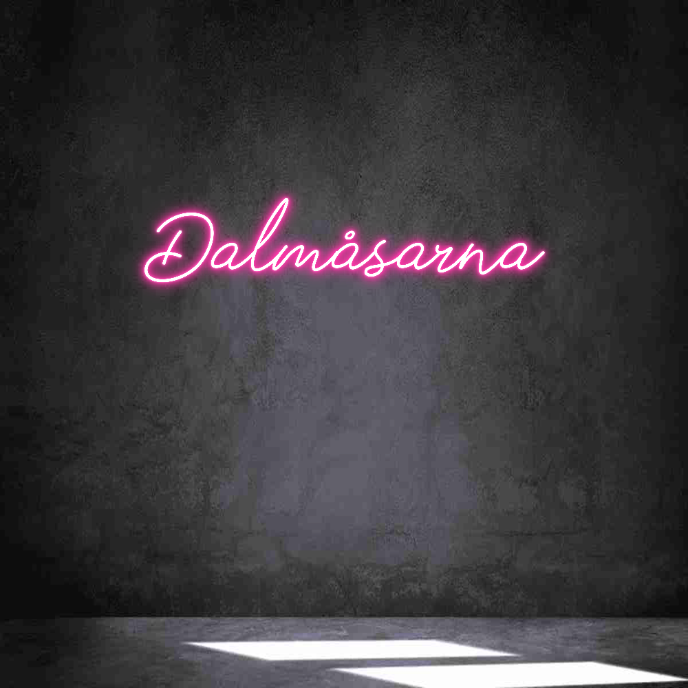 Anpassad neon: Dalmåsarna