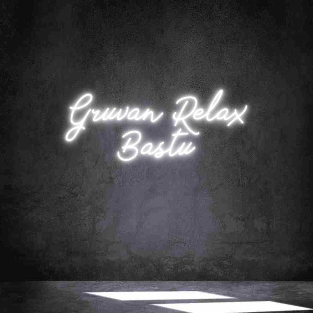 Anpassad neon: Gruvan Relax...