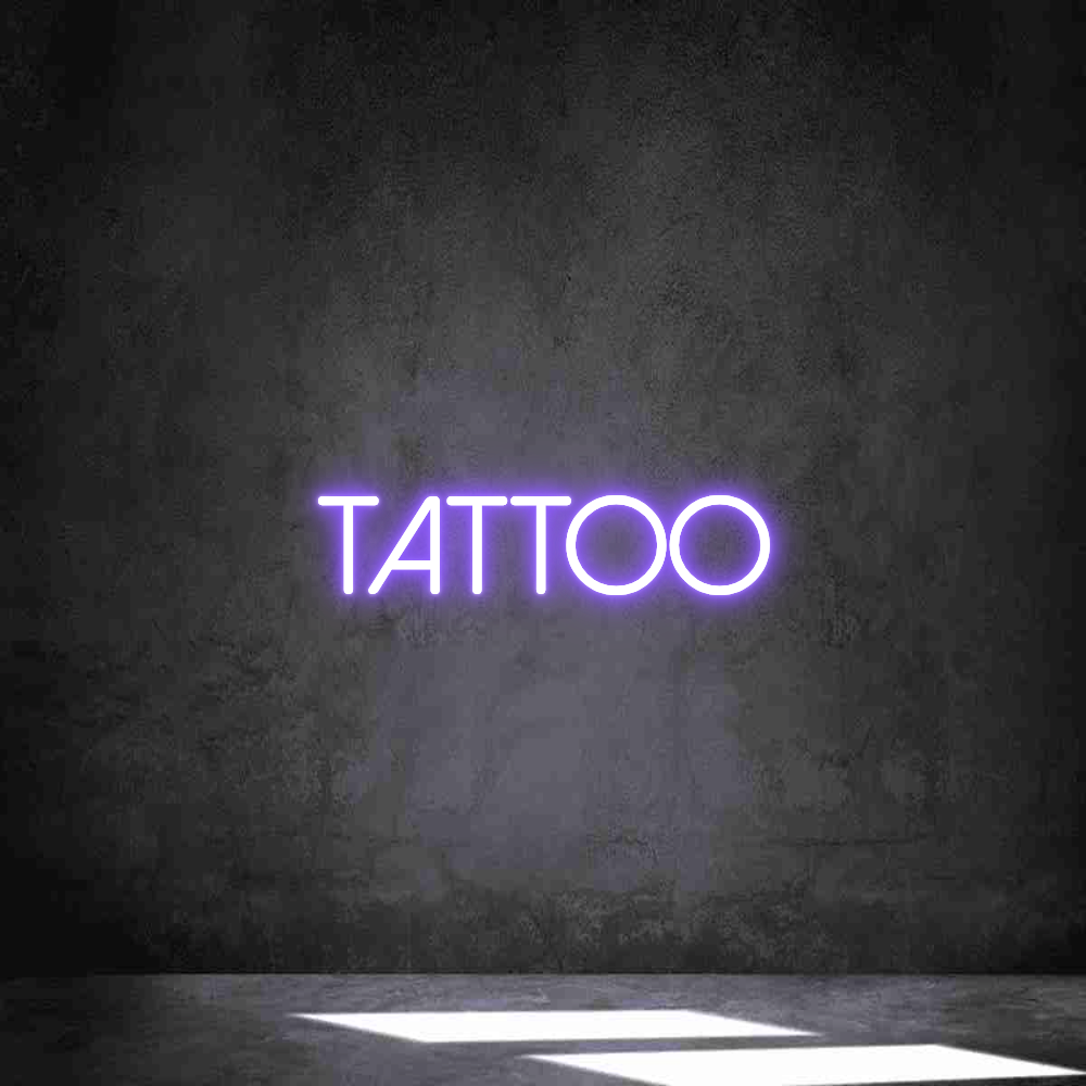 Anpassad neon: Tattoo