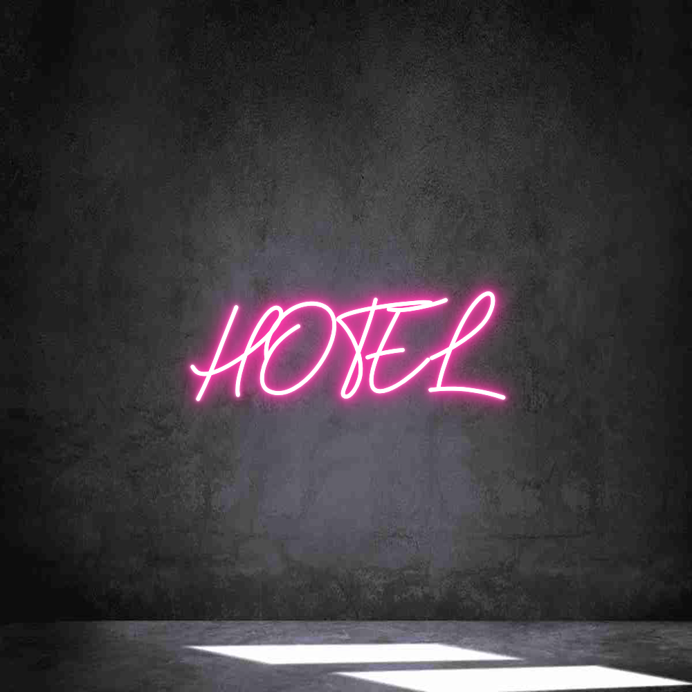 Anpassad neon: HOTEL