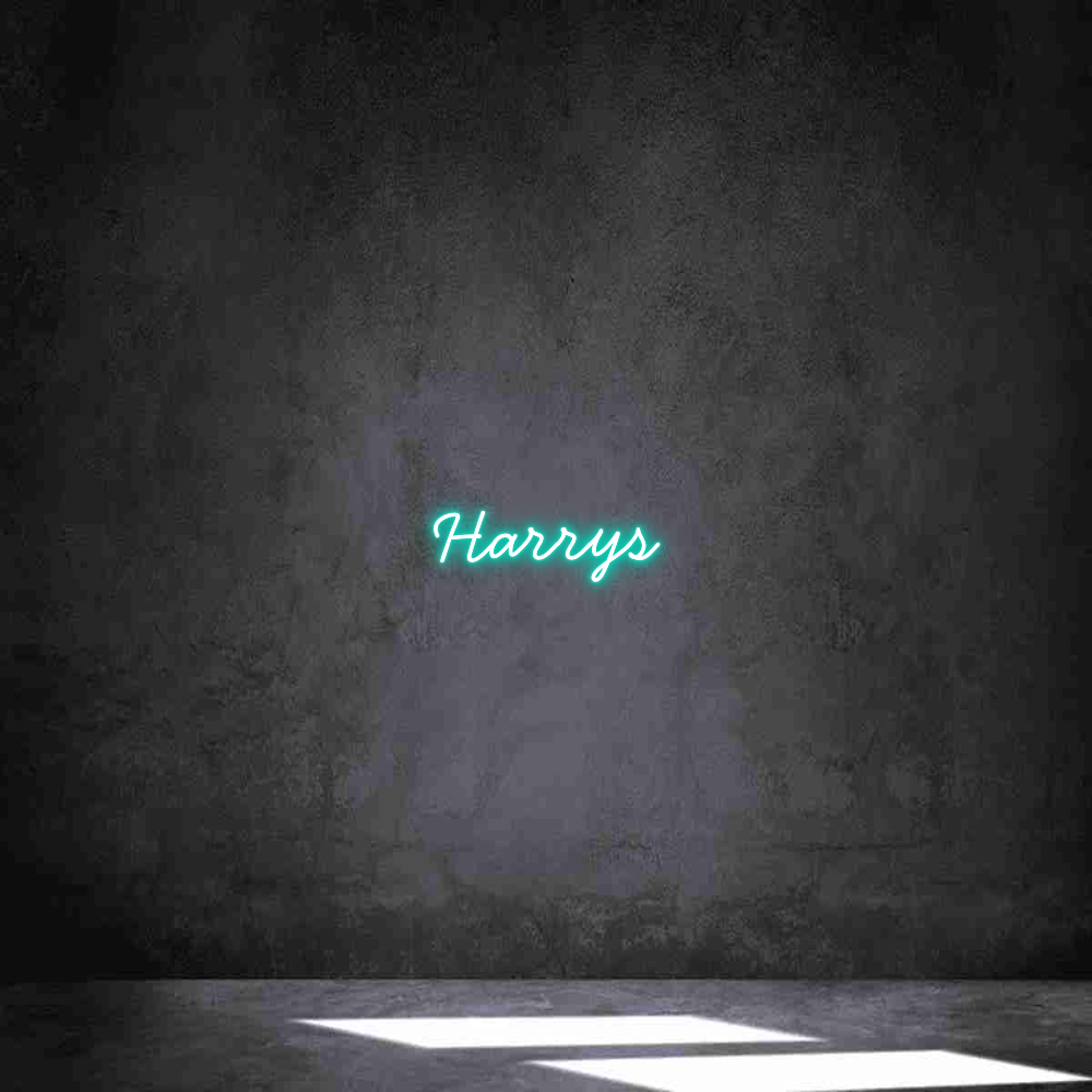 Anpassad neon: Harrys