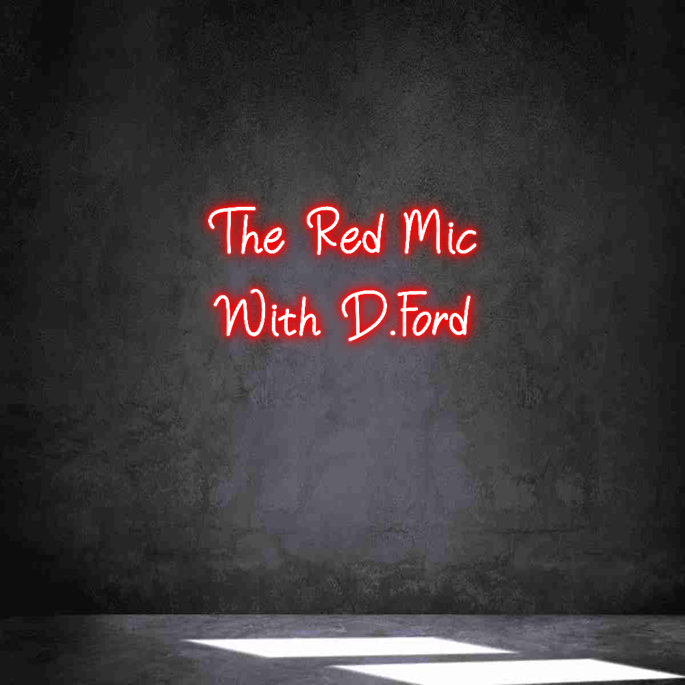 Anpassad neon: The Red Mic
...