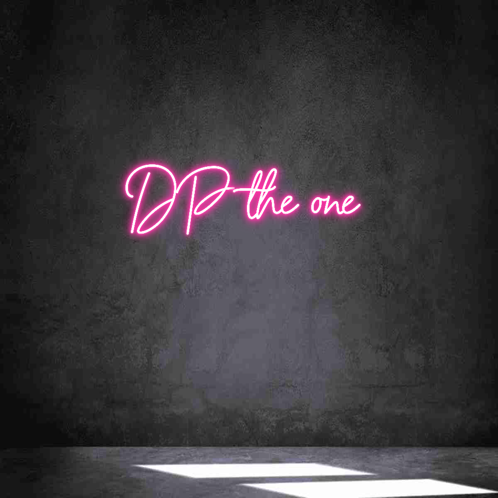 Anpassad neon: DP the one