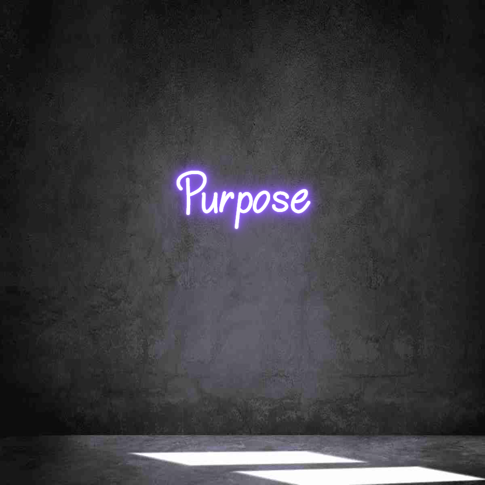 Anpassad neon: Purpose