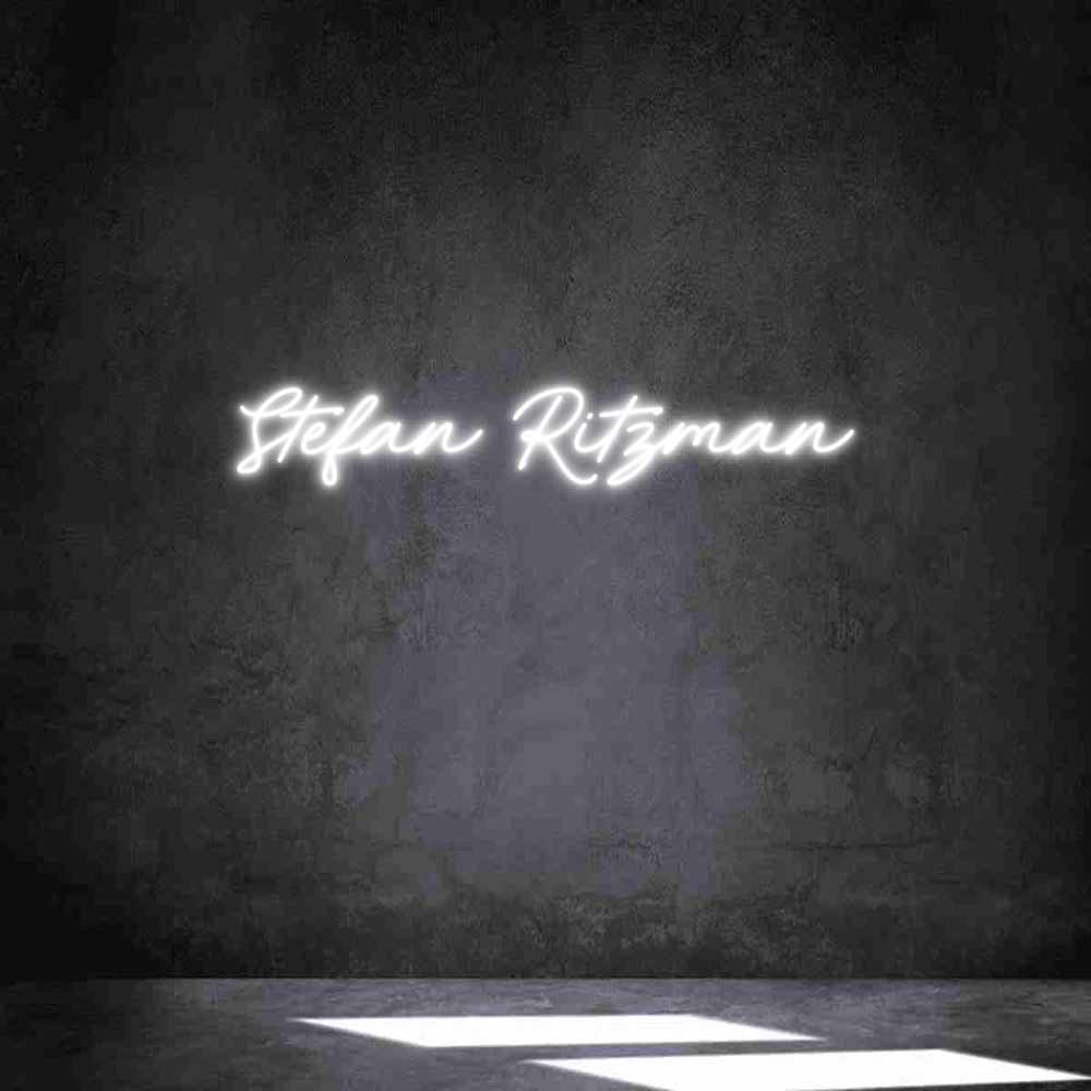 Anpassad neon: Stefan Ritzman