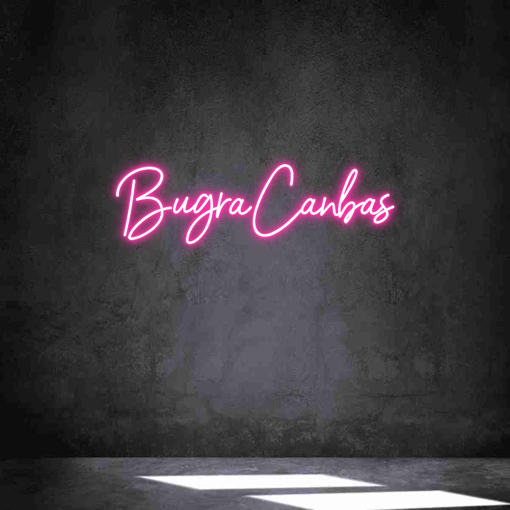 Anpassad neon: BugraCanbas