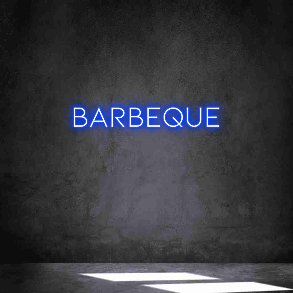Anpassad neon: Barbeque