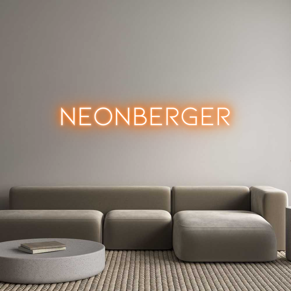 Anpassad neon: Neonberger