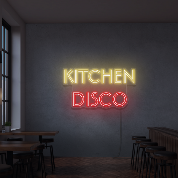 Neonskylt Kitchen Disco