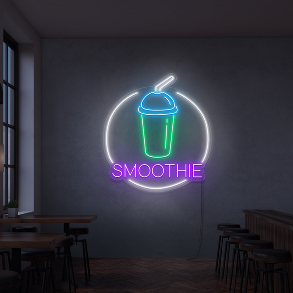 Neonskylt Smoothie