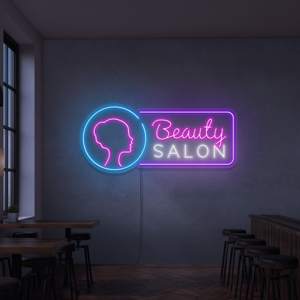 Neonskylt Beauty Salon 2