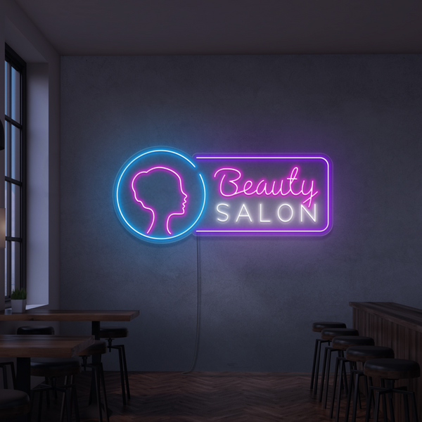 Neonskylt Beauty Salon 2