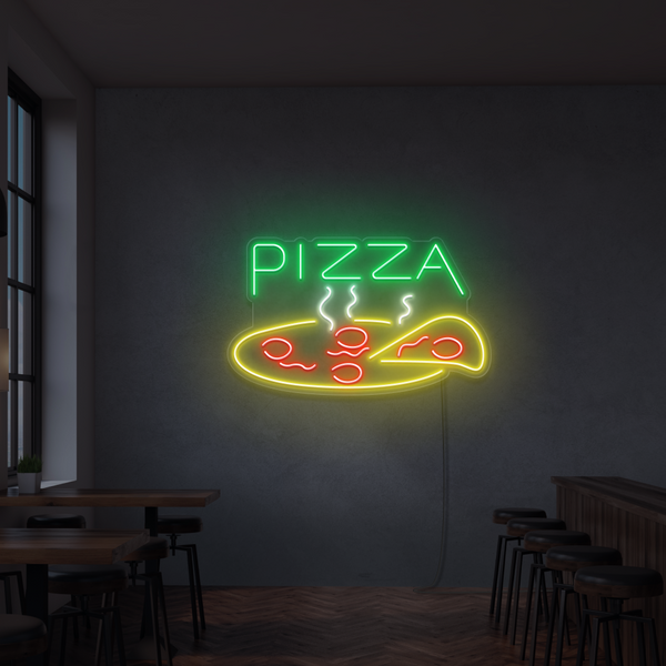Neonskylt Pizza