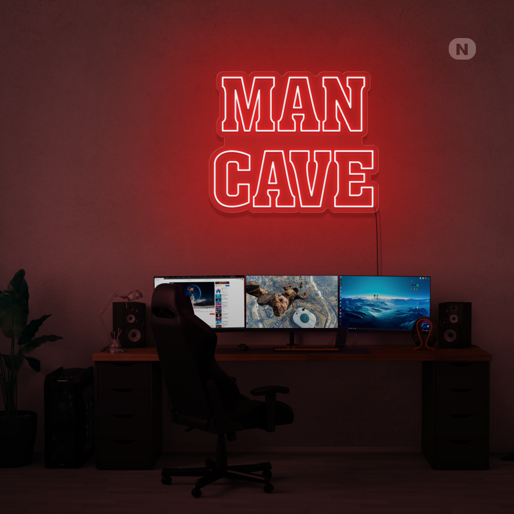 Neonskylt Man Cave