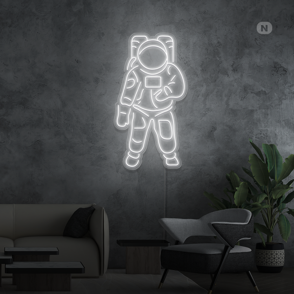 Neonskylt Astronaut