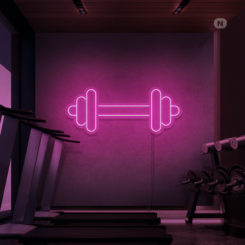 Neonskylt Dumbell