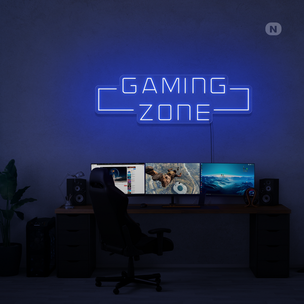 Neonskylt Gaming Zone