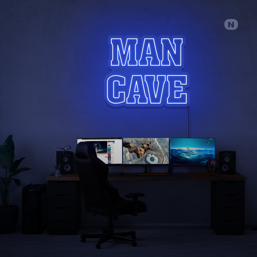 Neonskylt Man Cave