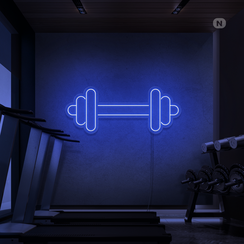 Neonskylt Dumbell