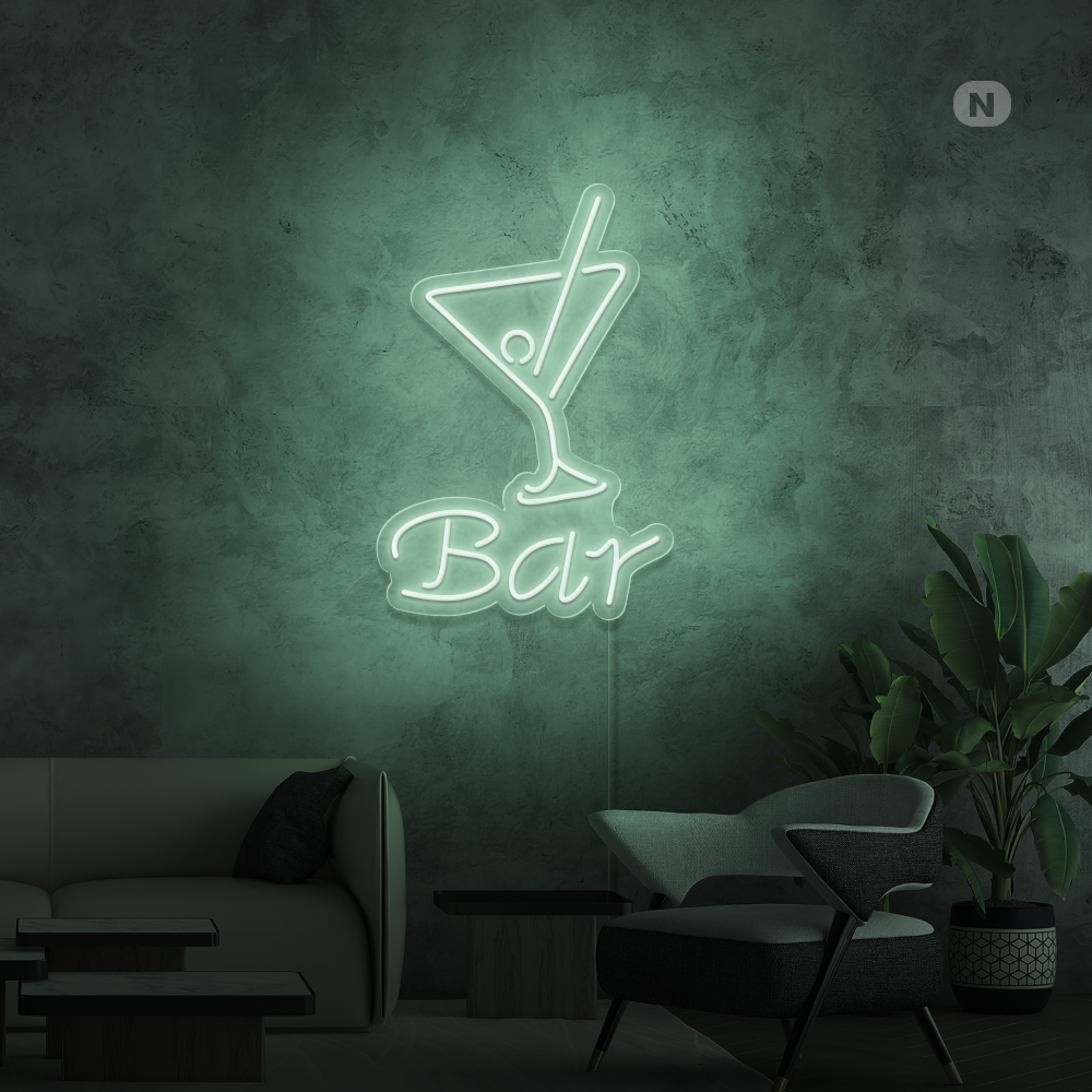 Neonskylt Cocktail Bar